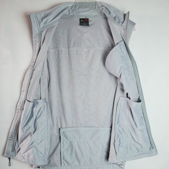 Baleaf Men's Size L Golf Vest Gray Lightweight Stretch Breathable - Picture 2 of 12